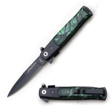 Snake Eye Tactical Stiletto Spring Assist Knife 4" Closed/W Clip